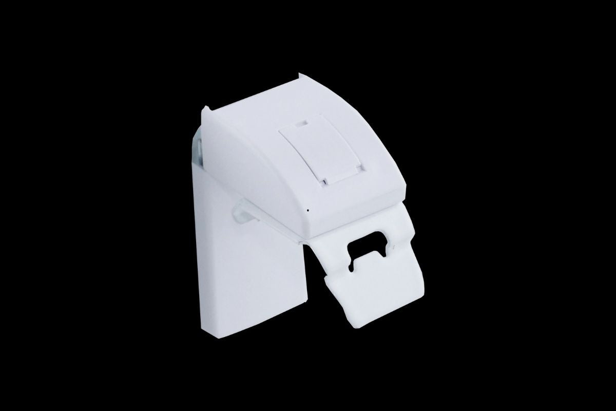 ELEVA Metallikiinnike PVC-pinnalla ja klipsillä 20 mm 1037