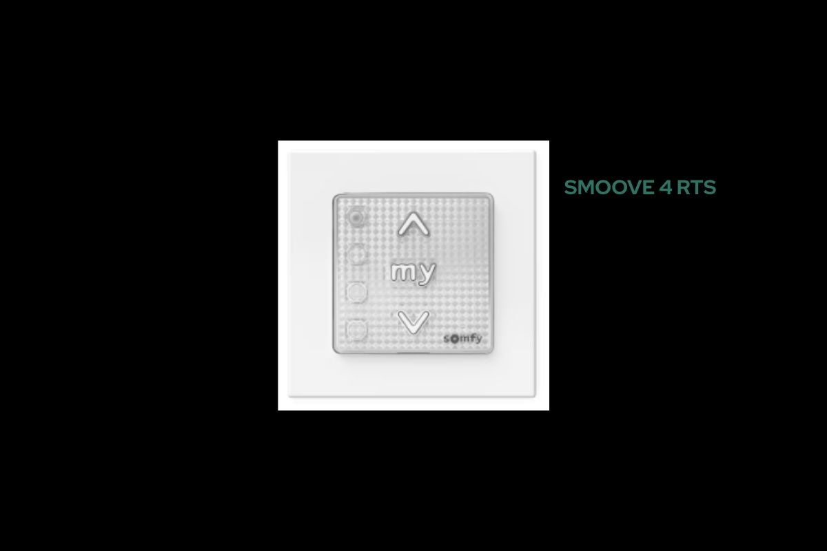 Seinäpaneeli Somfy Smoove RTS