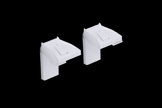 ELEVA Metallikiinnikepari PVC-pinnalla ja asennusjalalla vasen ja oikea 1038