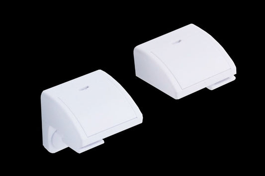 ELEVA PVC-kiinnikepari asennusjalalla vasen ja oikea 1064