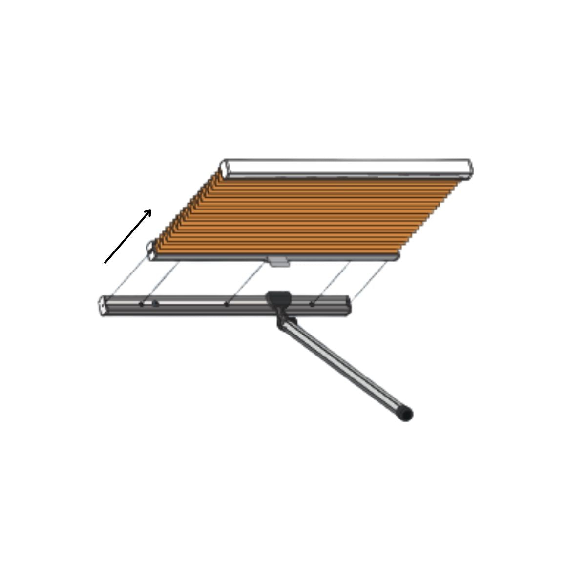 Kattokaihdin ELEVA SKY hunajakenno