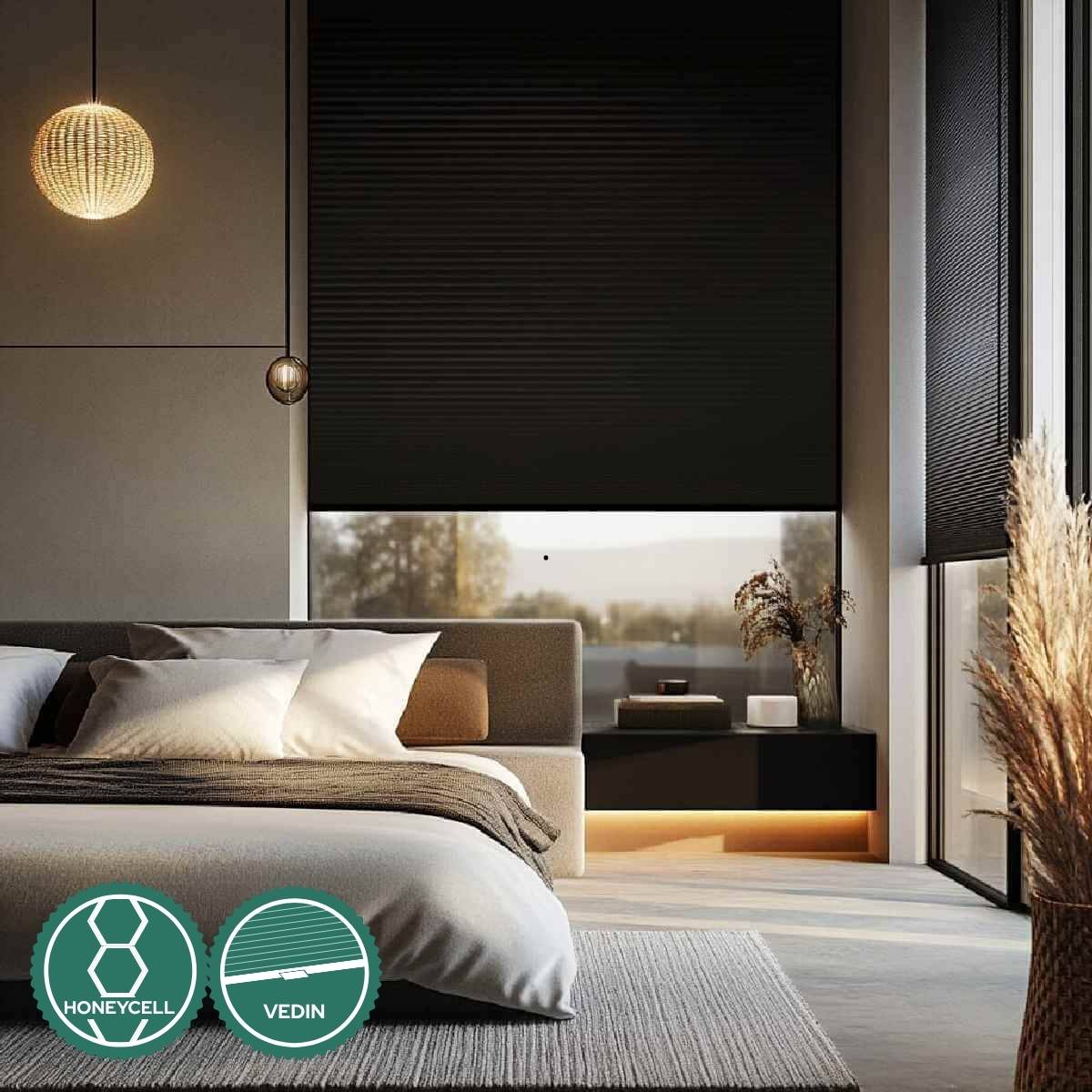 Ikkunakaihdin ELEVA PREMIUM hunajakenno