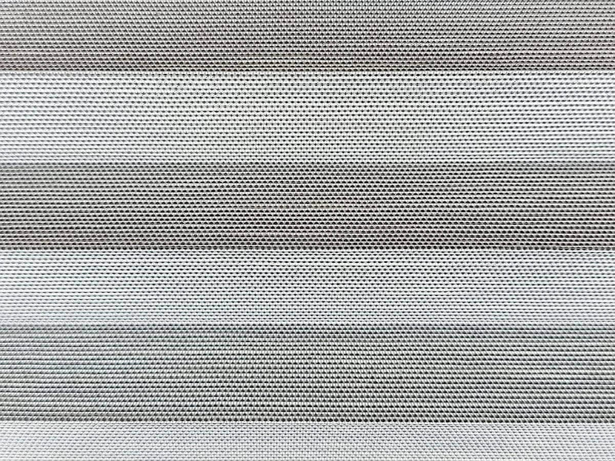 Harmaa puolipeittävä kangasväri vekkikaihdin ulkokäyttöön