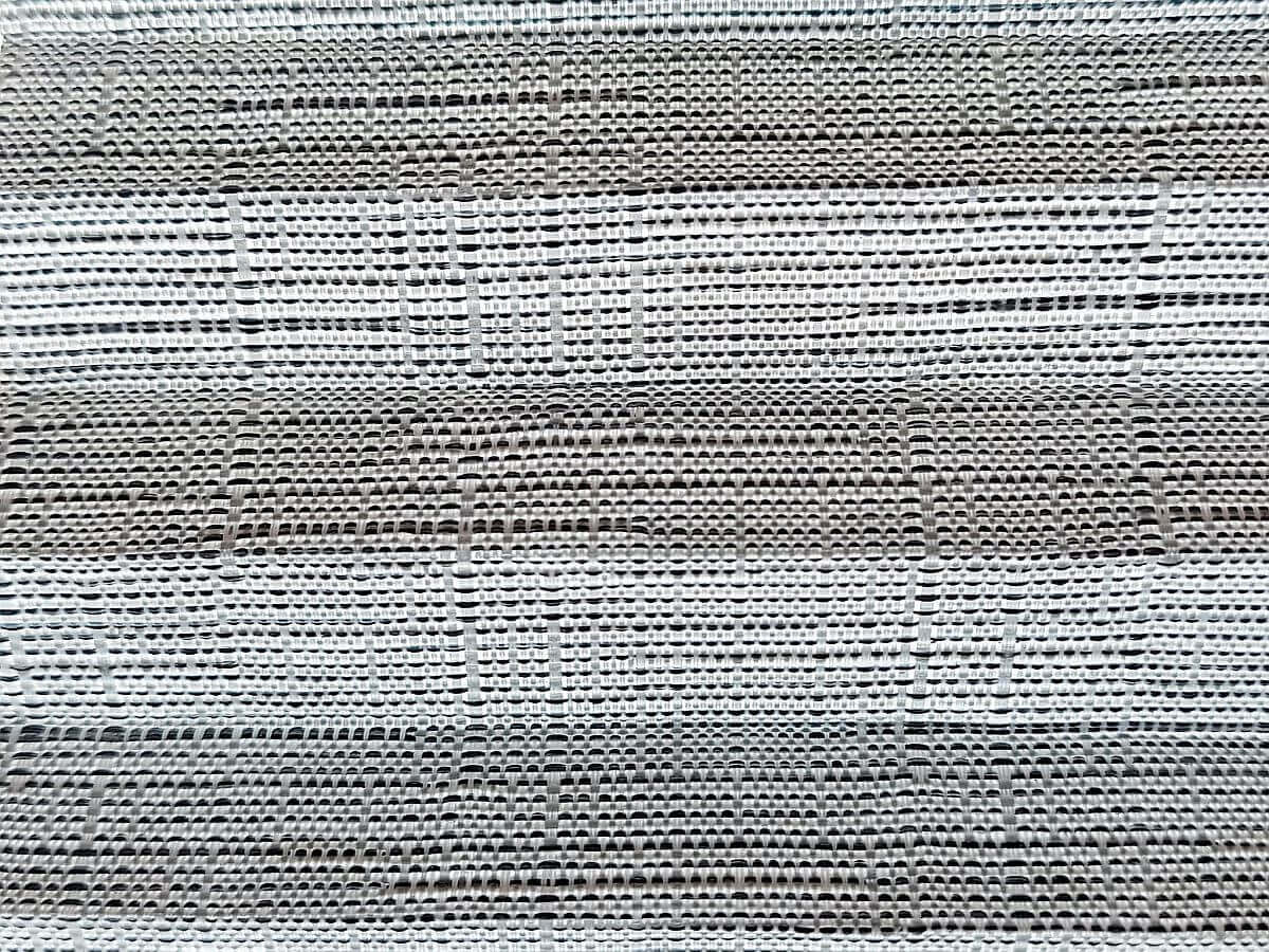 Harmaa texture puolipeittävä kangasväri vekkikaihdin ulkokäyttöön